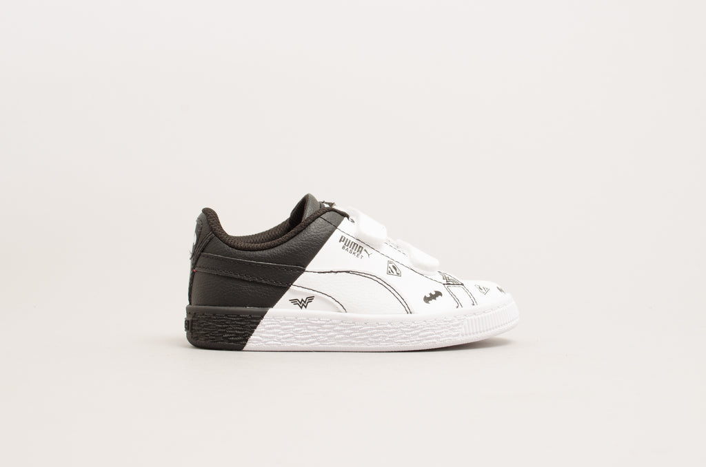 Puma Justice League Basket V PS White/Black 365148-01