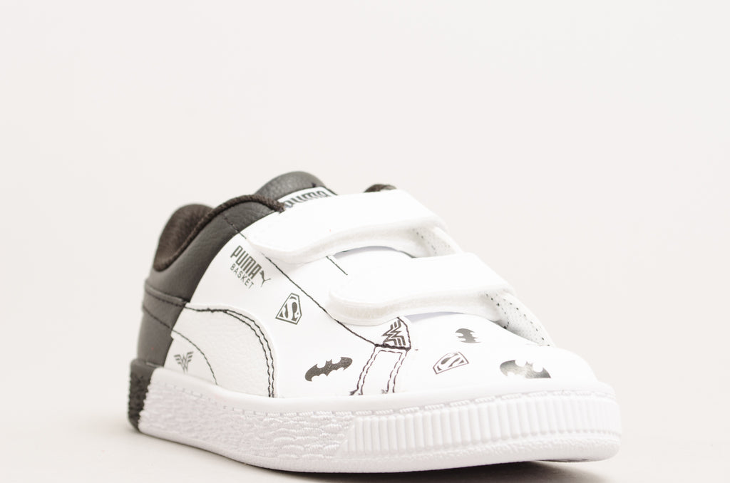Puma Justice League Basket V PS White/Black 365148-01