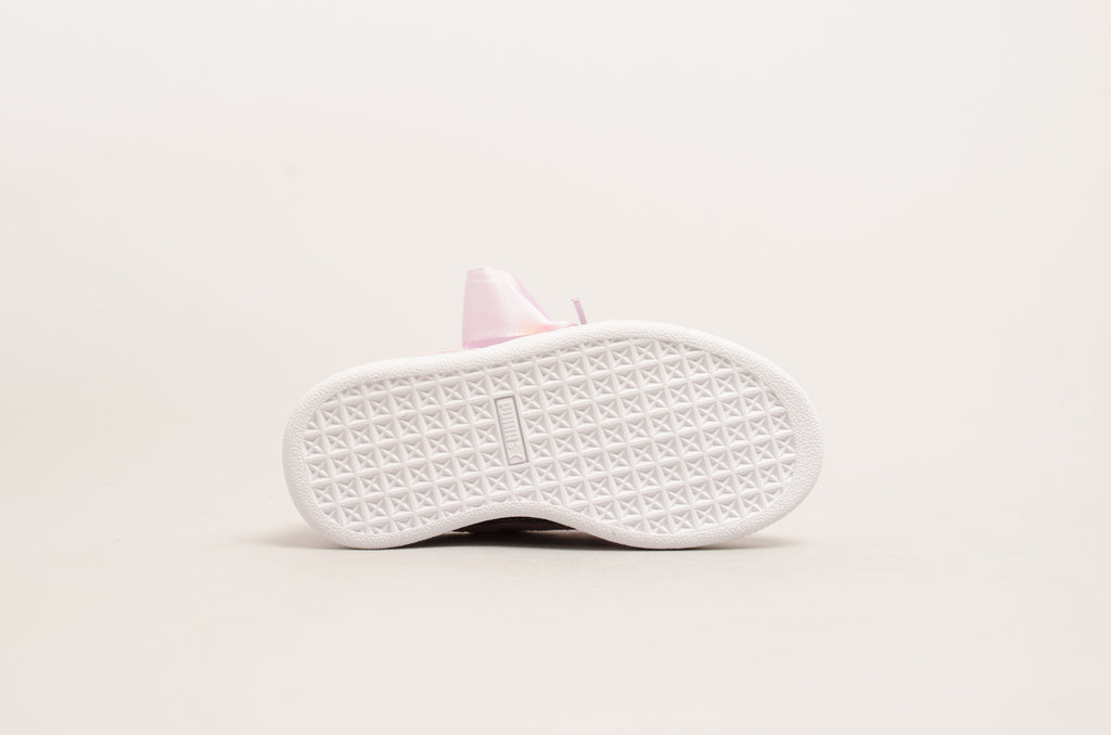 Puma Minions Suede Heart Fluffy Pre-School ( Pink ) 366642-01