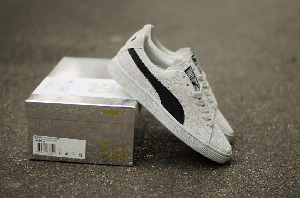 Puma Suede Classic Panini ( Grey / Black ) 366323-01