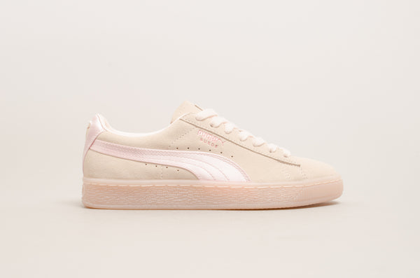 Puma Suede Classic Satin Women's ( Pearl / Rose Gold ) 367829-03