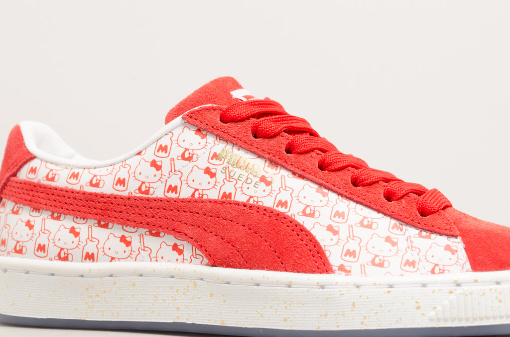 Puma Suede Classic x Hello Kitty Bright Red 366306-01