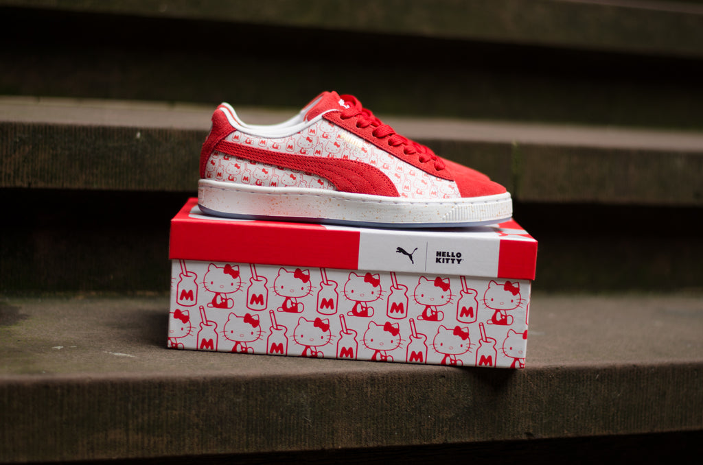 Puma Suede Classic x Hello Kitty Bright Red 366306-01