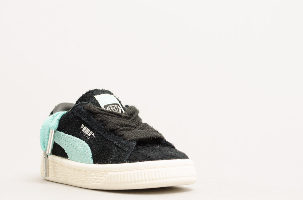 Puma Suede Diamond Inf Black/Diamond Blue 365712-01