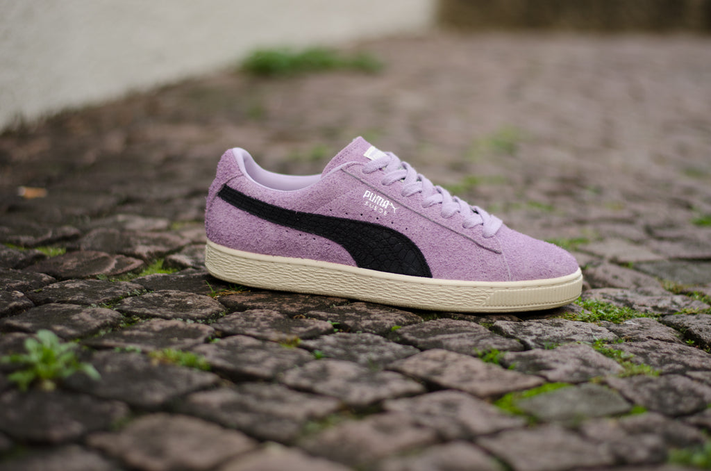 Puma Suede Diamond Orchid Bloom/Black 365650-02