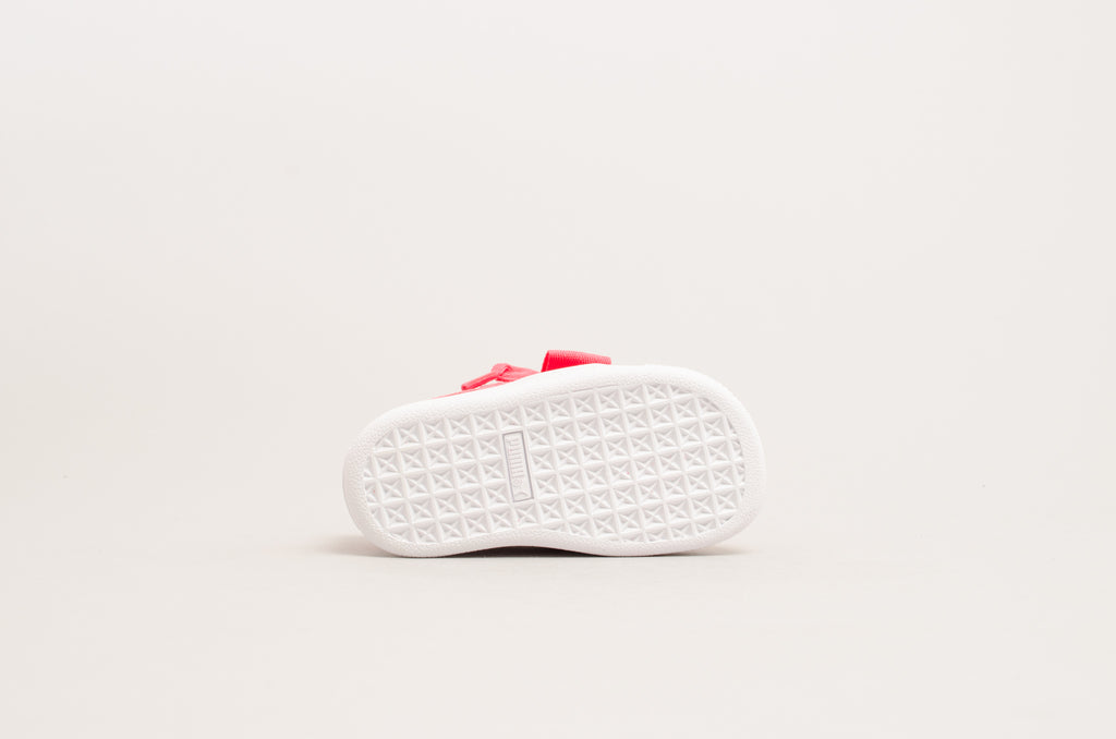 Puma Suede Heart Valentine Infants Pink/White 365137-01