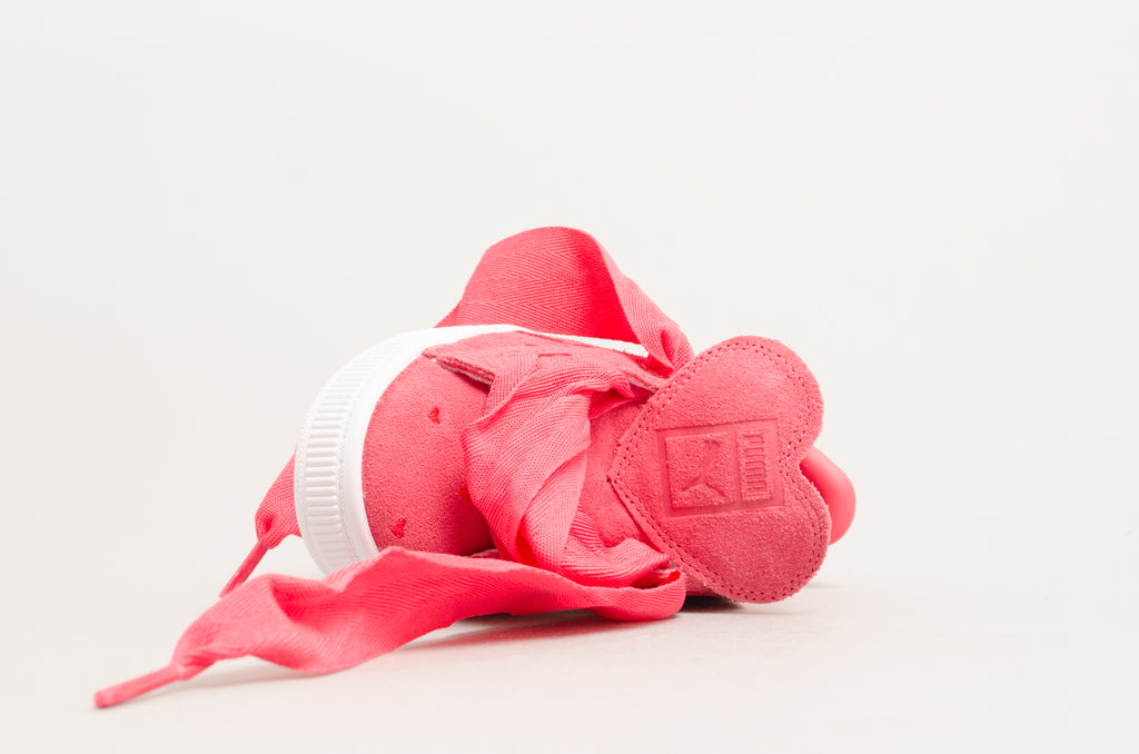 Puma Suede Heart Valentine PS Paradise Pink/White 365136-01