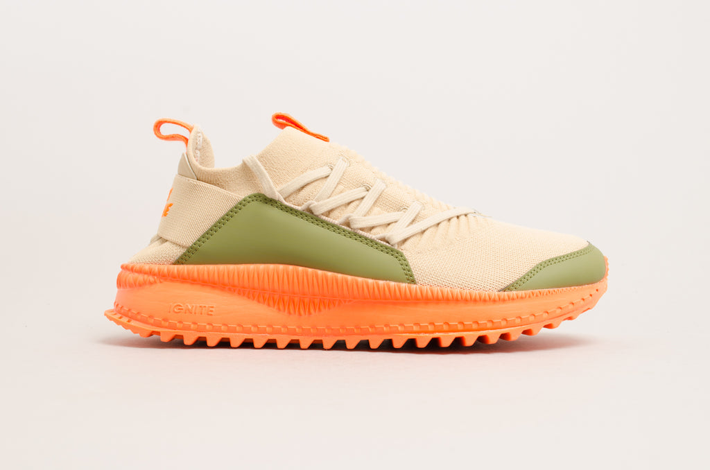 Puma Tsugi Jun x Atelier New Regime ( Beige / Olive Green / Orange ) 367701-01
