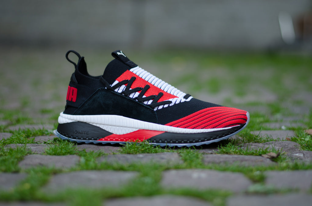 Puma Tsugi Jun Cubism Black Red 365490-02