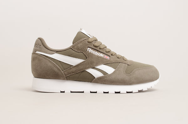 Reebok Classic Leather ( Green Terrain Grey / White ) CN5018