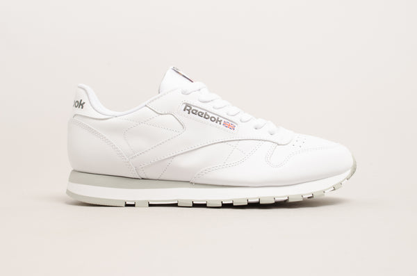 Reebok Classic Leather ( White / Light Grey ) 2214