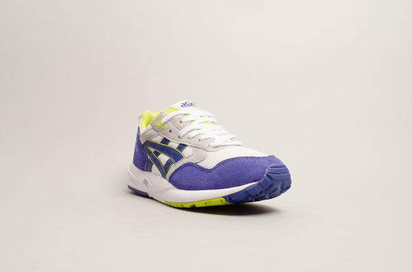 Asics gel discount saga white blue