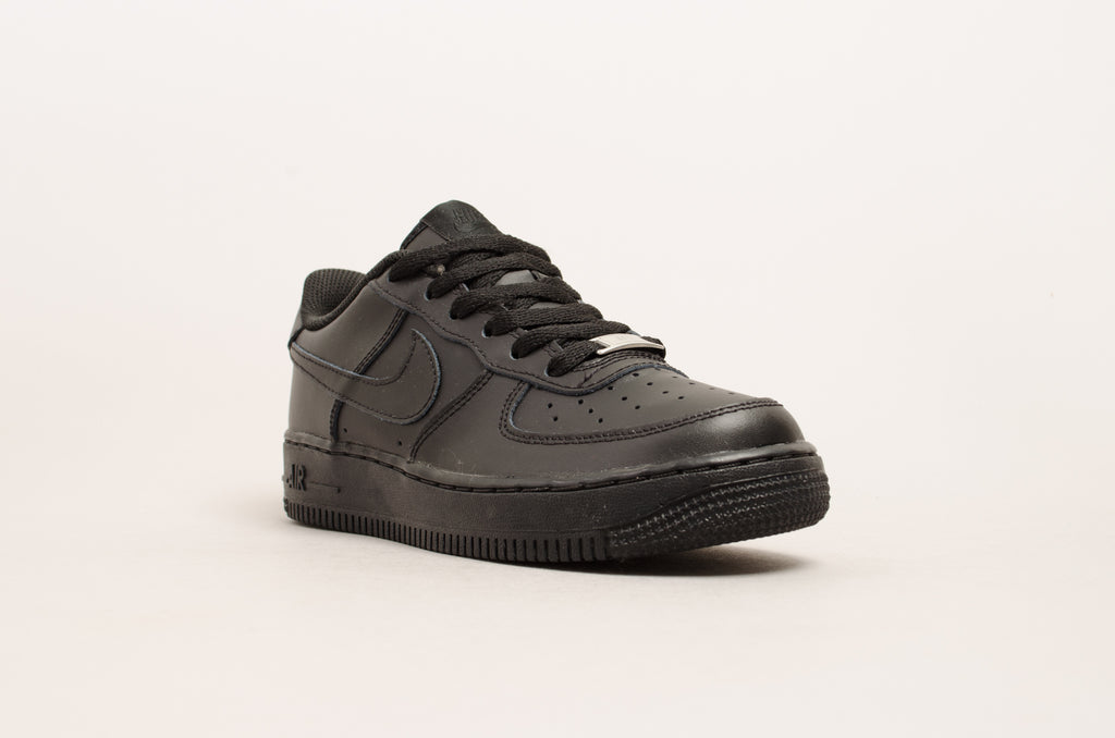 Sevensneakerstore.com Nike Air Force 1 ( GS ) Black / Black 314192-009