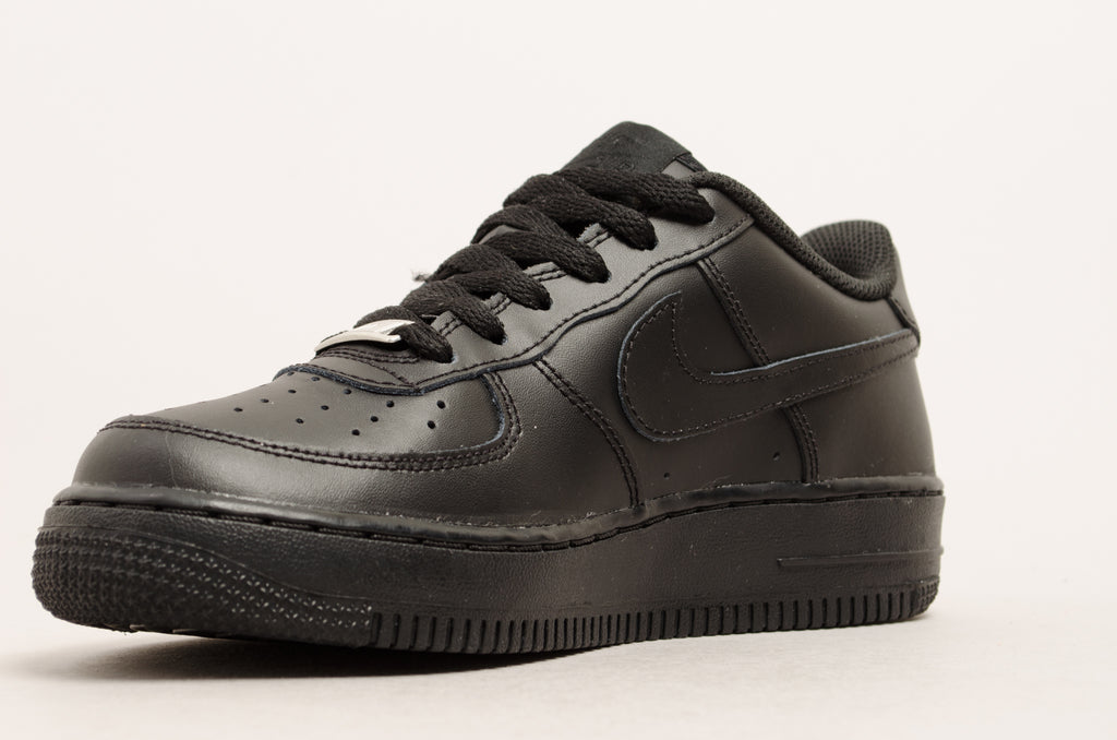 Sevensneakerstore.com Nike Air Force 1 ( GS ) Black / Black 314192-009
