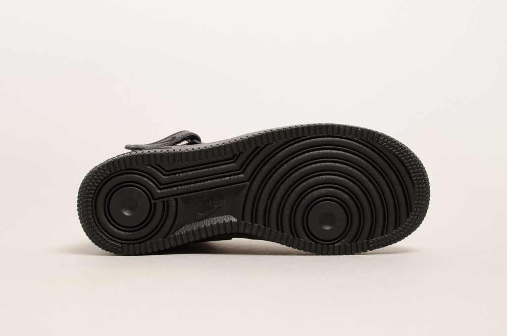 Sevensneakerstore.com Nike Air Force 1 Mid ( GS ) Black / Black 314195-004