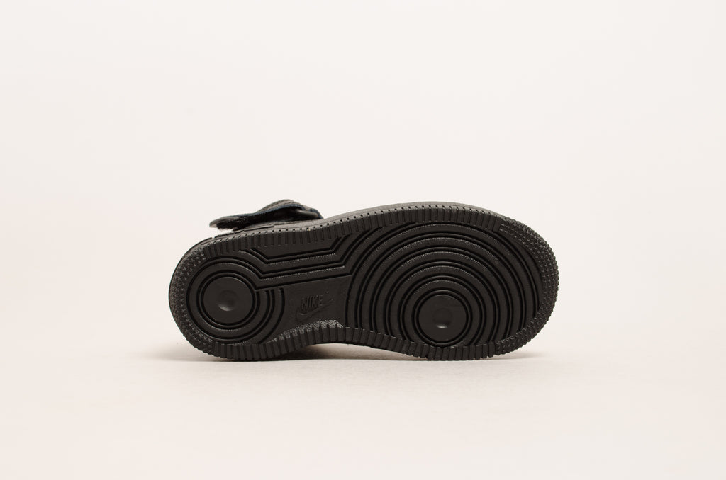 Sevensneakerstore.com Nike Force 1 Mid ( PS ) Black / Black 314196-004