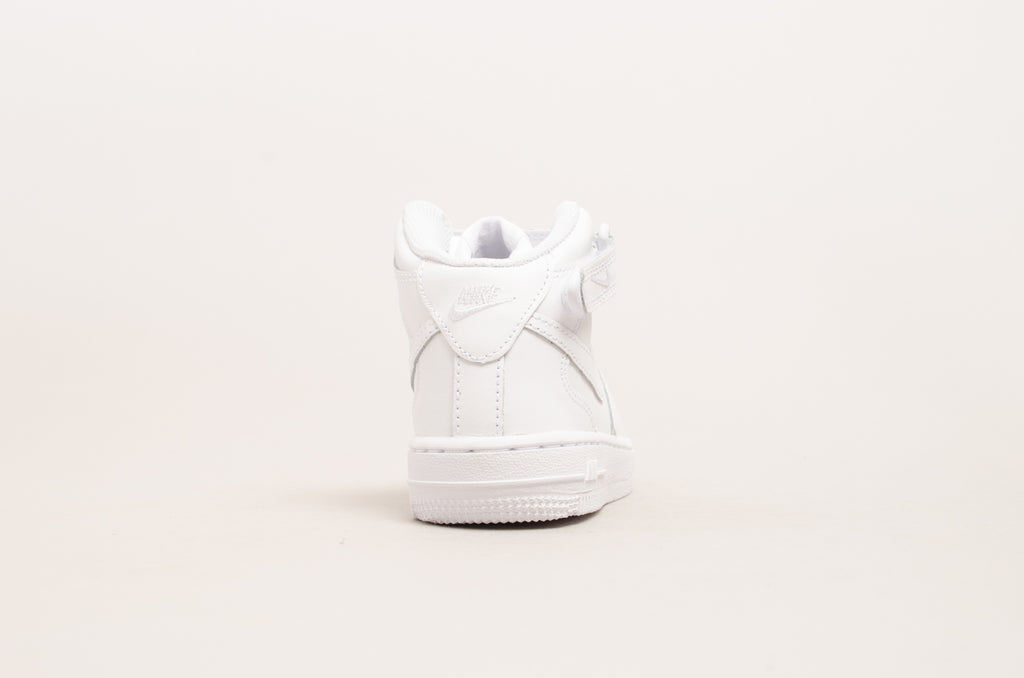 Sevensneakerstore.com Nike Force 1 Mid ( PS ) White / White 314196-113