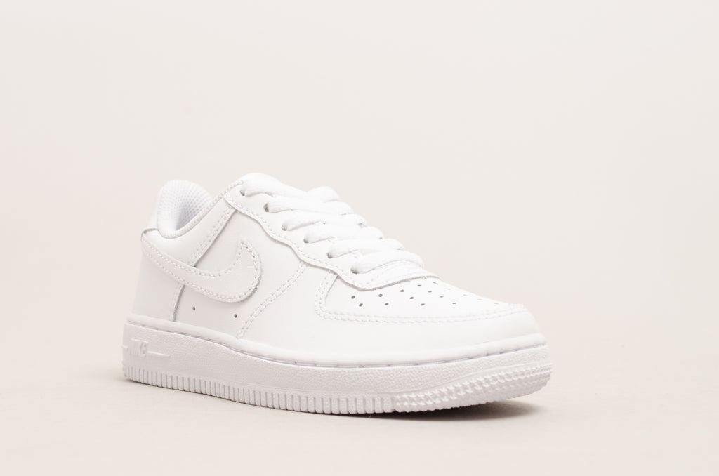 Sevensneakerstore.com Nike Force 1 ( PS ) White / White 314193-117