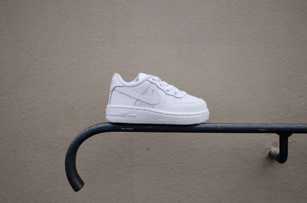 Sevensneakerstore.com Nike Force 1 ( TD ) White / White 314194-117