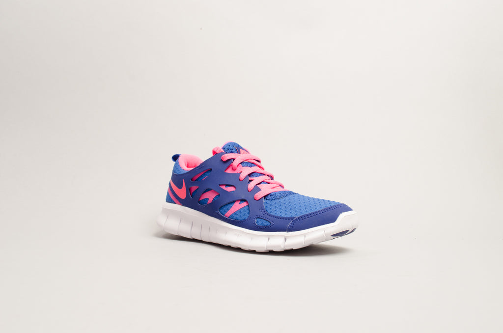 Sevensneakerstore.com Nike Free Run 2 GS (Game Royal Hyper Pink - White) 477701-401
