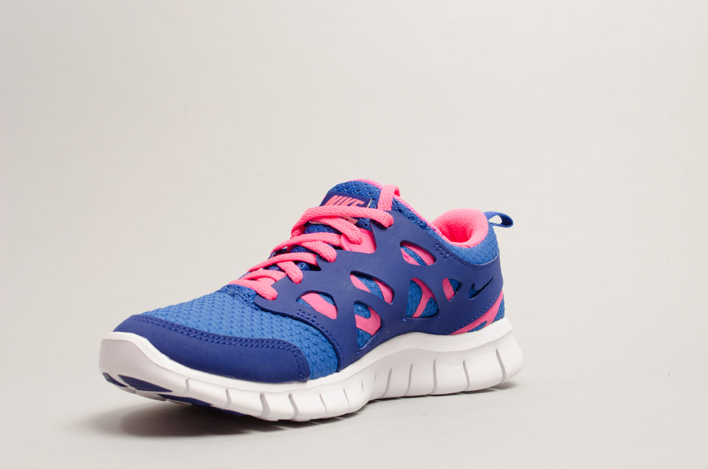 Sevensneakerstore.com Nike Free Run 2 GS (Game Royal Hyper Pink - White) 477701-401