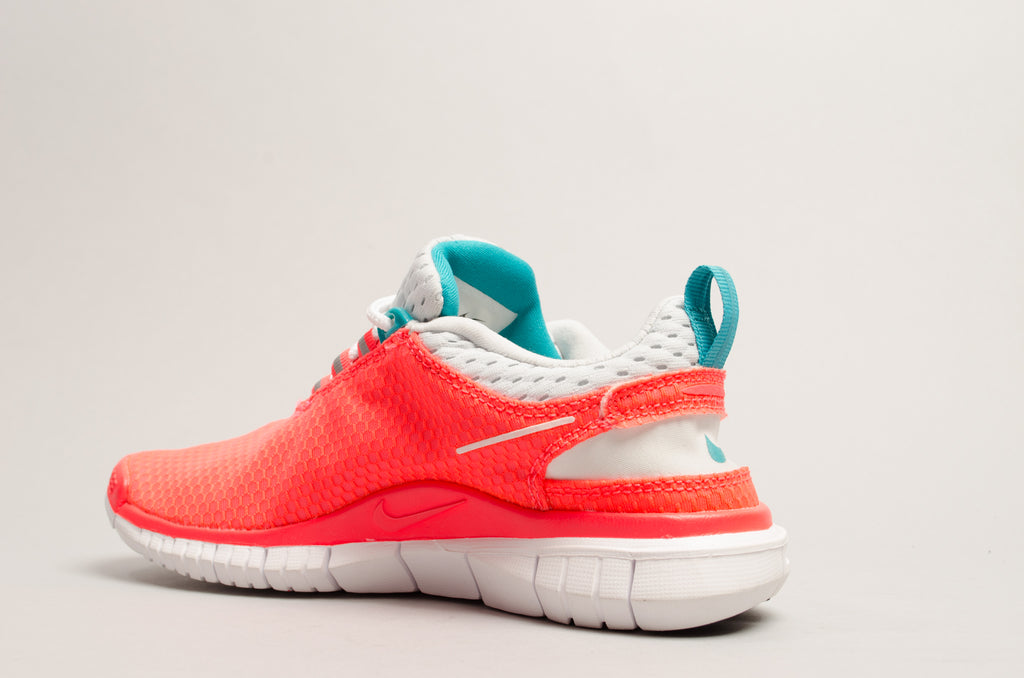 Sevensneakerstore.com Nike Women's Free OG'14 BR (Laser Crimson / Metallic Silver - Turbo Green - Light Grey - White) 644450-600