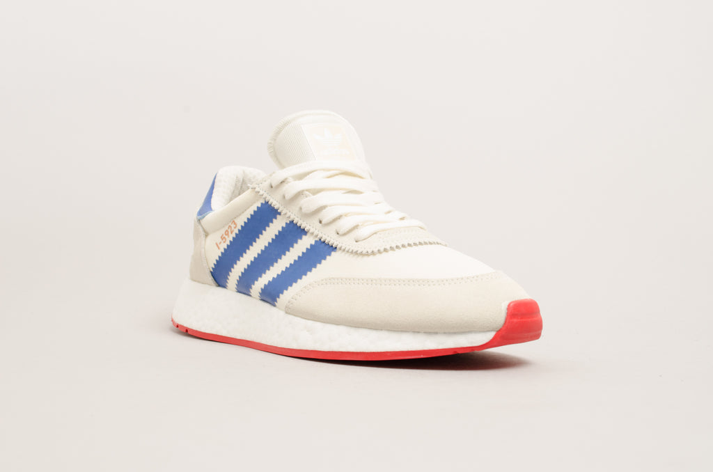 Adidas I-5923 (Iniki Runner) Off White/Blue/Red BB2093