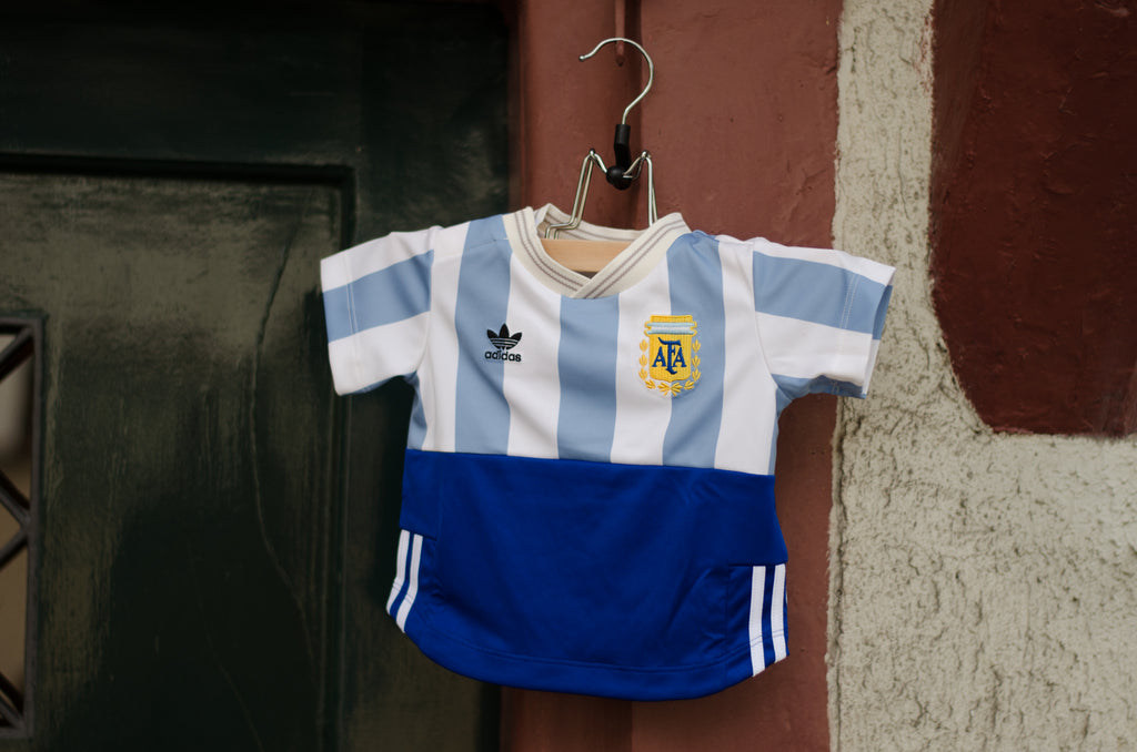 Adidas Infant Football Tee Argentina ( Blue / White ) CD8035