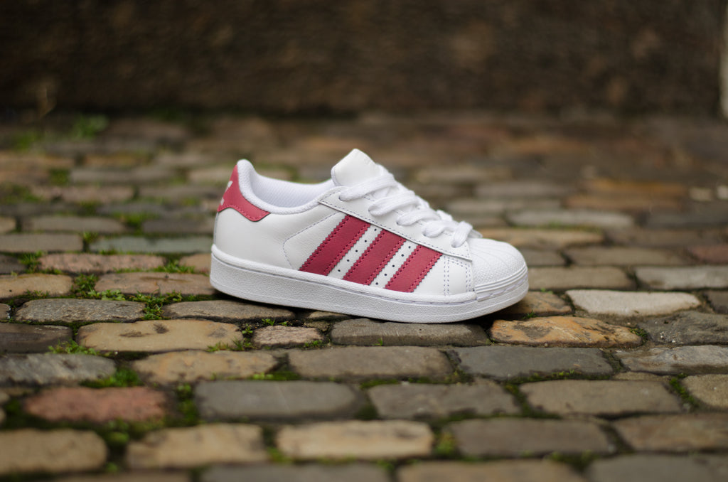 Adidas Superstar C White/Pink CQ2723