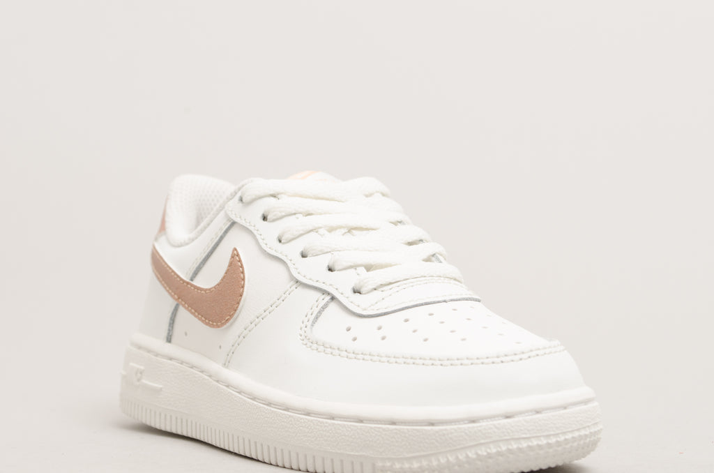 NIke Force 1 (PS) White Bronze 314220-129