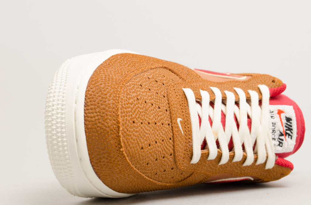 Nike Air Force 1 '07 LV8 Tawny Brown Red Basketball 718152-206