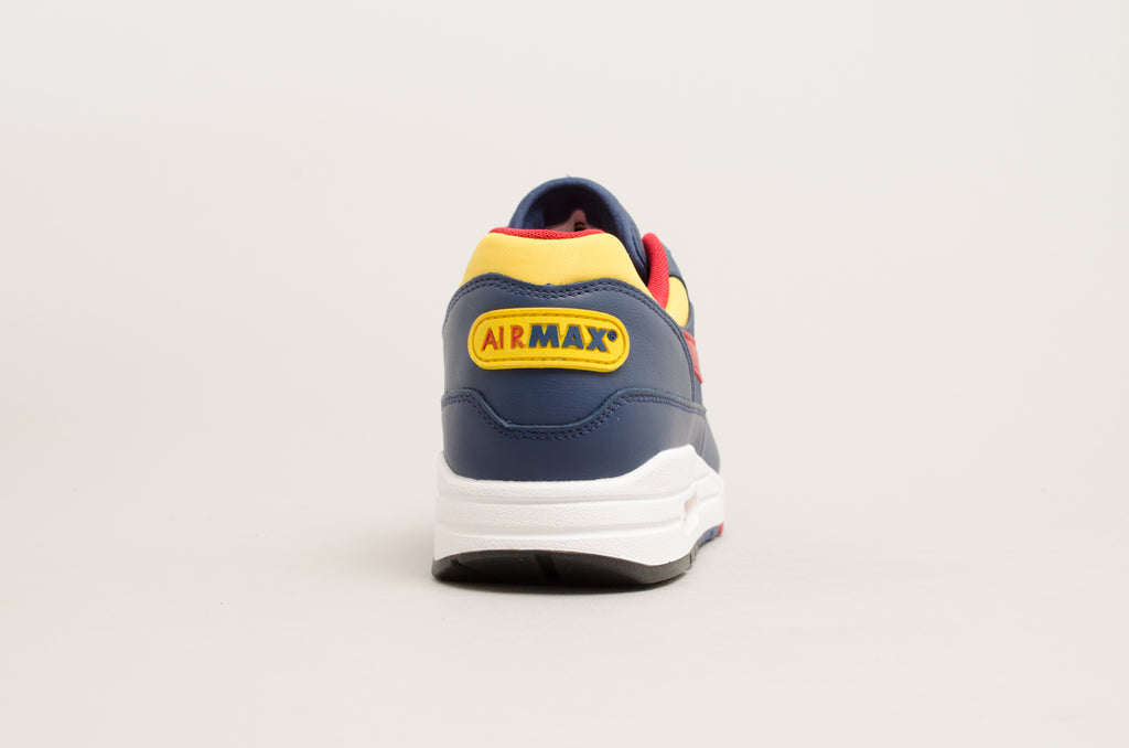 Nike Air Max 1 Premium Navy/Gym Red-Vivid Sulfur-White 875844-403