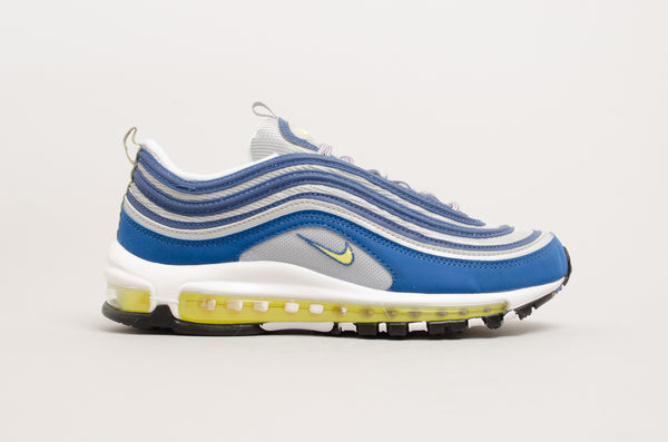 Nike Air Max 97 20th Anniversary 1997 OG Colorway Atlantic Blue/Voltage Yellow 921826-401