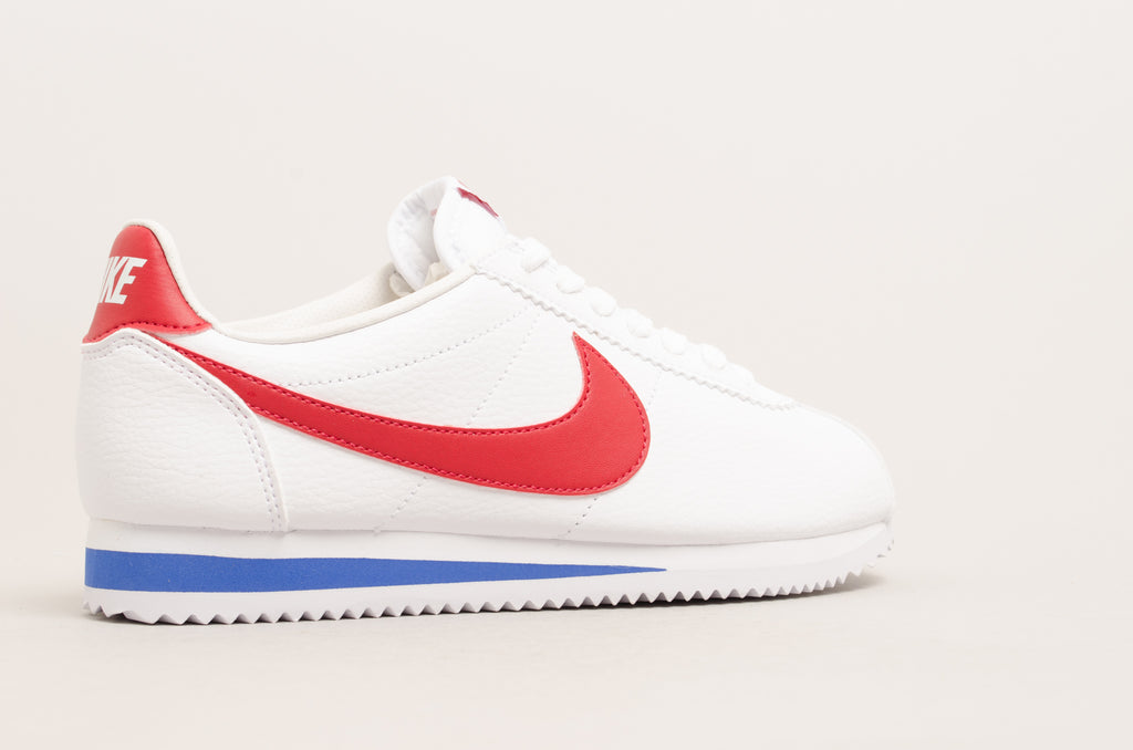 Nike Classic Cortez Leather ( White / Red / Blue ) 749571-154