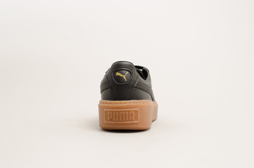 Puma Basket Platform Core Black Gum 364040-02