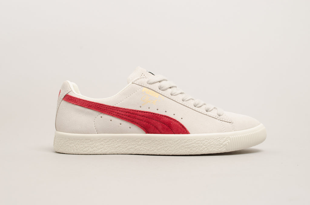 Puma Clyde From The Archive Grey/Burgundy 365319-01