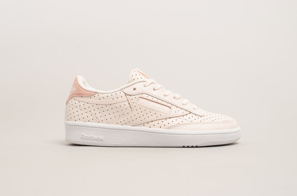 Reebok Club C 85 Popped Perforated ( Pale Pink ) CM9279