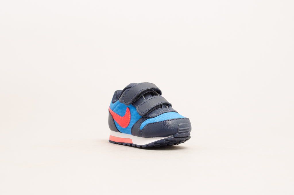Sevensneakerstore.com Nike MD Runner 2 TDV (Toddler Velcro) Photo Blue / Bright Crimson / Obsidian / White 806255-412
