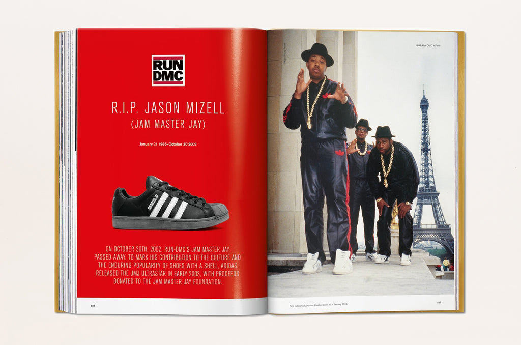 Sevensneakerstore.com Sneaker Freaker The Ultimate Sneaker Book ( ISBN 9783836572231) - Run DMC Adidas Superstar