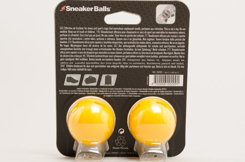 Sneaker Balls Smiley Yellow